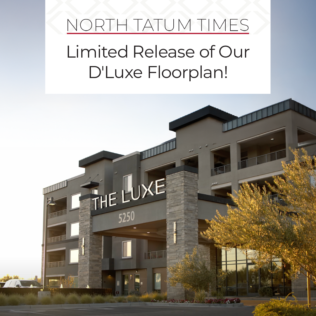 Press: Limited Release of Our D’Luxe Floorplan!